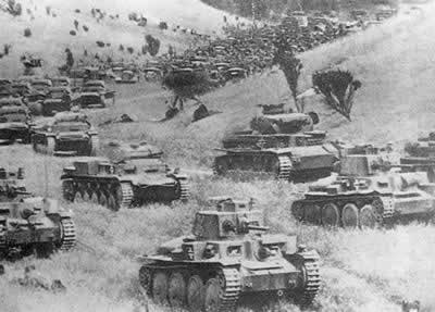 德军发动“闪电战”进入荷兰比利时