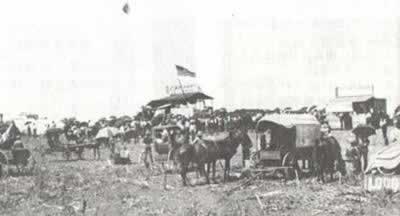 俄克拉荷马移民获得大批印第安人土地