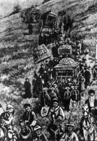 慈禧光绪弃京出逃